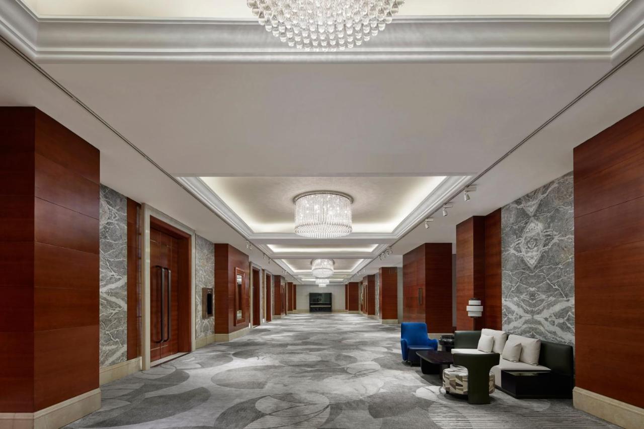Shanghai Marriott Marquis City Centre Esterno foto The Westin lobby