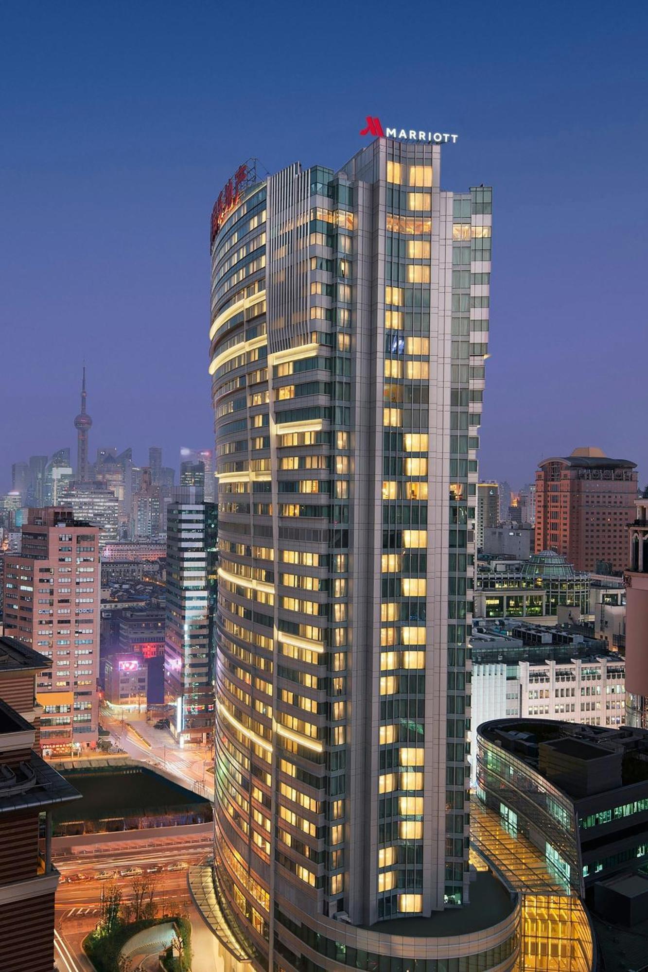 Shanghai Marriott Marquis City Centre Esterno foto